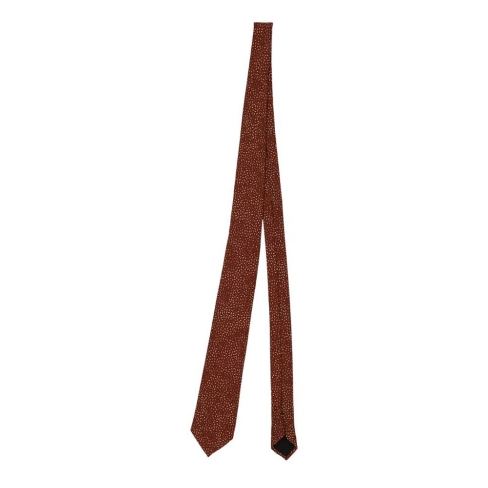 Boss Mens Slim Formal Tie / Medium Brown